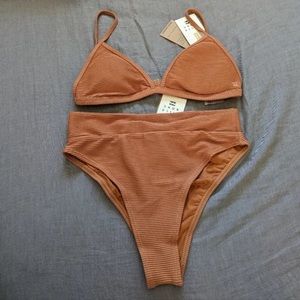 Billabong Tanlines Ceci High Rise Bikini Set